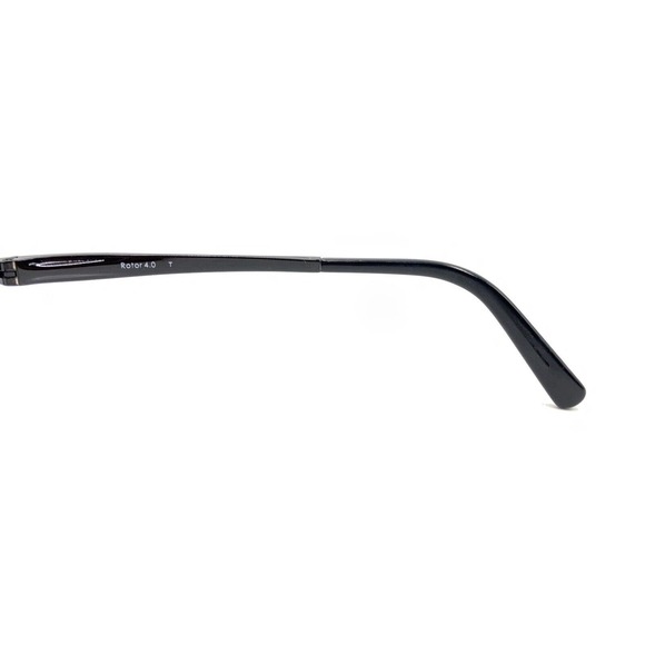 Oakley Rotor 4.0 Polished Black Grey Metal Eyeglasses Frames 52-18 135 Men Women - Picture 9 of 12